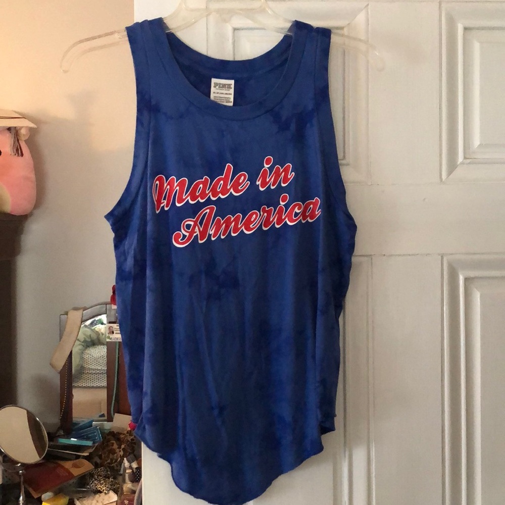 PINK Victoria’s Secret Made In America Tank